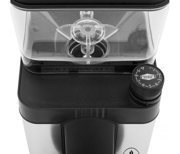 Młynek do kawy Moccamaster KM5 Burr Grinder Polished Silver - 1225864 - zdjęcie 4
